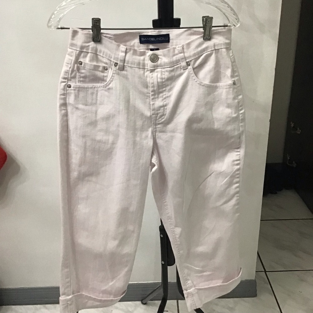 Bandolinoblu Capris Size 8 for Women blush pink